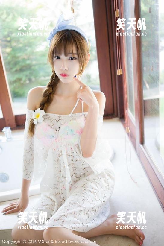 MiStar魅妍社 - 赵欢颜Jessica制服作品集，原图里的细节太撩了，快来围观！