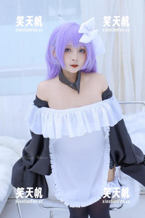 SayoMomo SayoMomo黑白私拍:黑色与白色之间的小秘密