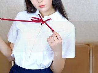 嗲囡囡 – 美图来袭！鱼子酱fish的兔耳朵制服蕾丝，长腿和细致蕾丝不带走！