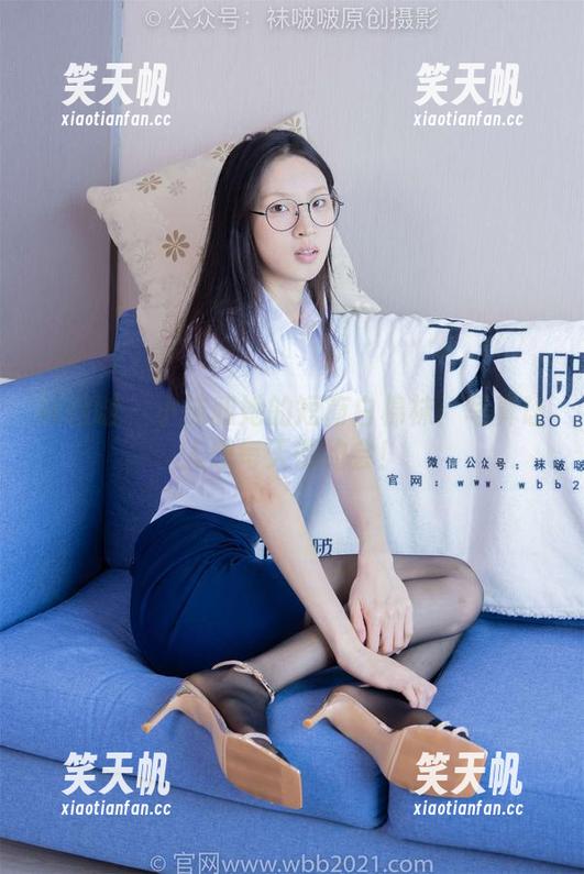 袜啵啵-小沫 袜啵啵 - 小沫和她的短筒白棉袜:写真让人想每天都约会!